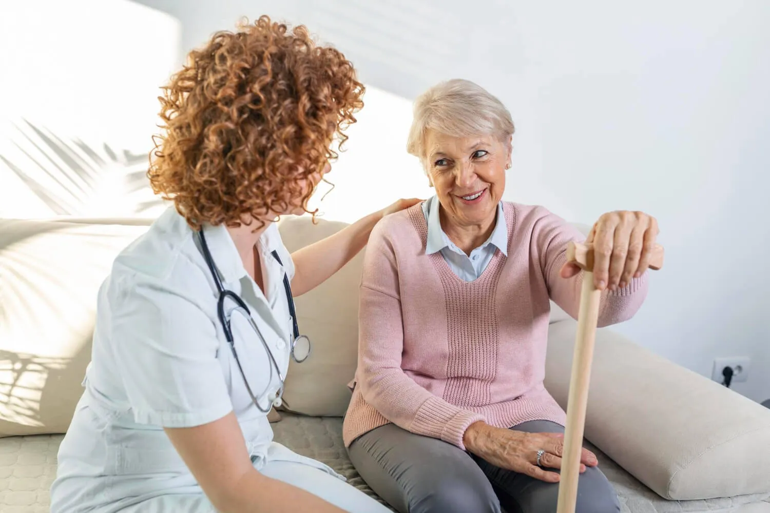 2 caregiver with senior